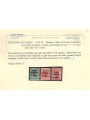 TRENTINO (BZ1) 1918-19 Venezia Tridentina (T in rosso) 3v MNH** ©