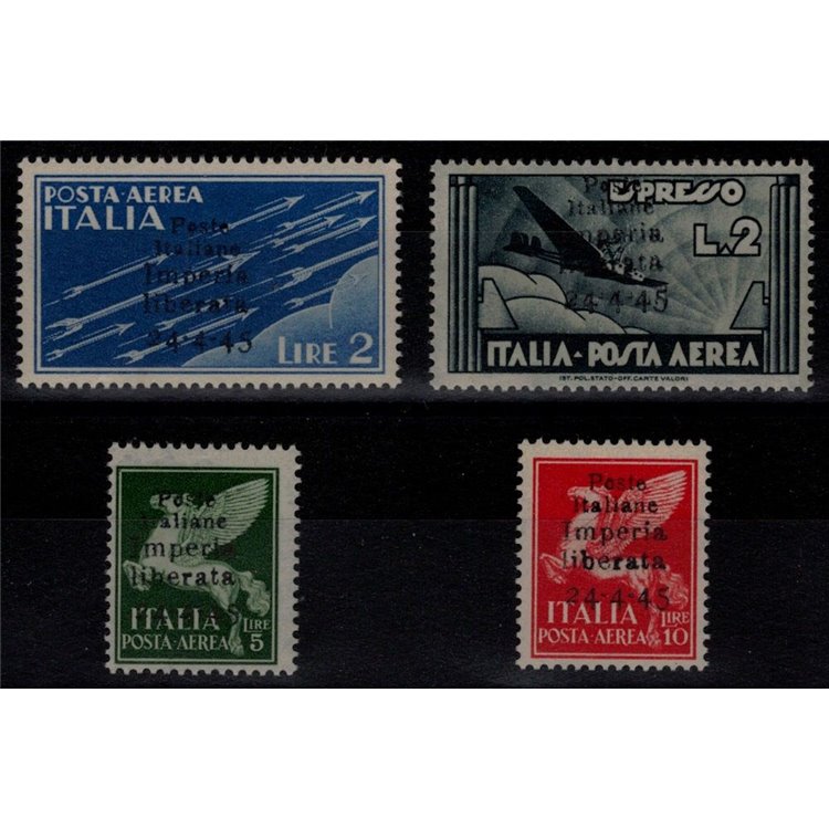 IMPERIA 1945 Posta aerea 4v MNH** ©