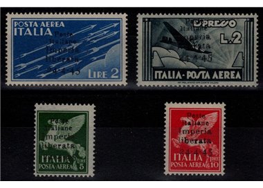 IMPERIA 1945 Posta aerea 4v MNH** ©