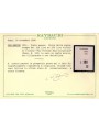 SAN MARINO 1951 Prova di soprastampa ₤ 100 su 250 Pro alluvionati MNH** ©