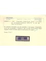 TRIESTE A 1949 Pacchi postali ₤10 (soprast. ravvicinate) MNH** ©