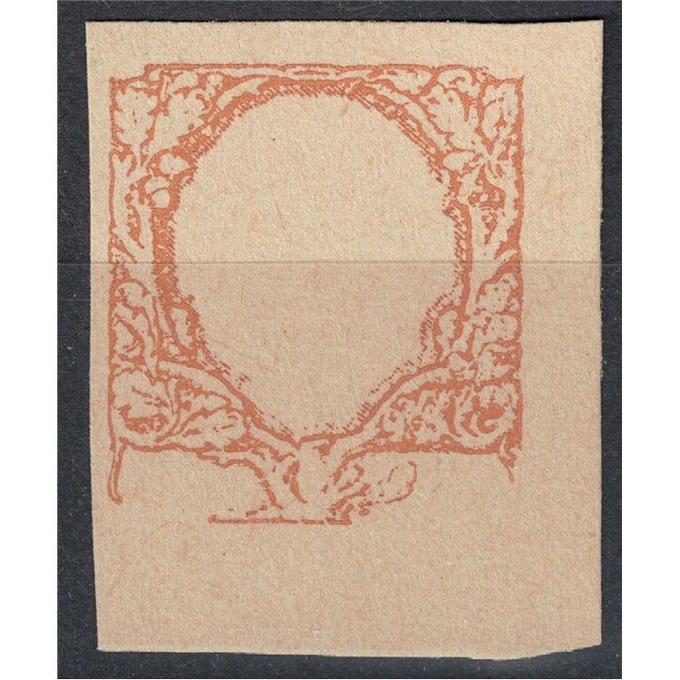ITALIA REGNO 1926 Floreale £ 2,50 Prova cornice MNG ©