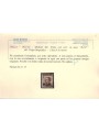 ITALIA REGNO 1922-23 BLP 40c bruno (soprast. in nero) MNH** ©