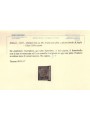 ITALIA REGNO 1923-27 Varietà 50c su 40c Michetti (nd a dx) us ©