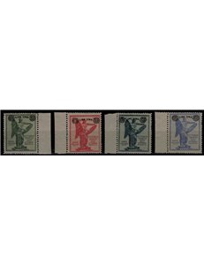 ITALY KINGDOM 1924 Victory overprinted (without watermark) 4v MNH** ©