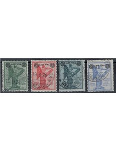 ITALIA REGNO 1924 Vittoria soprastampati 4v us ©