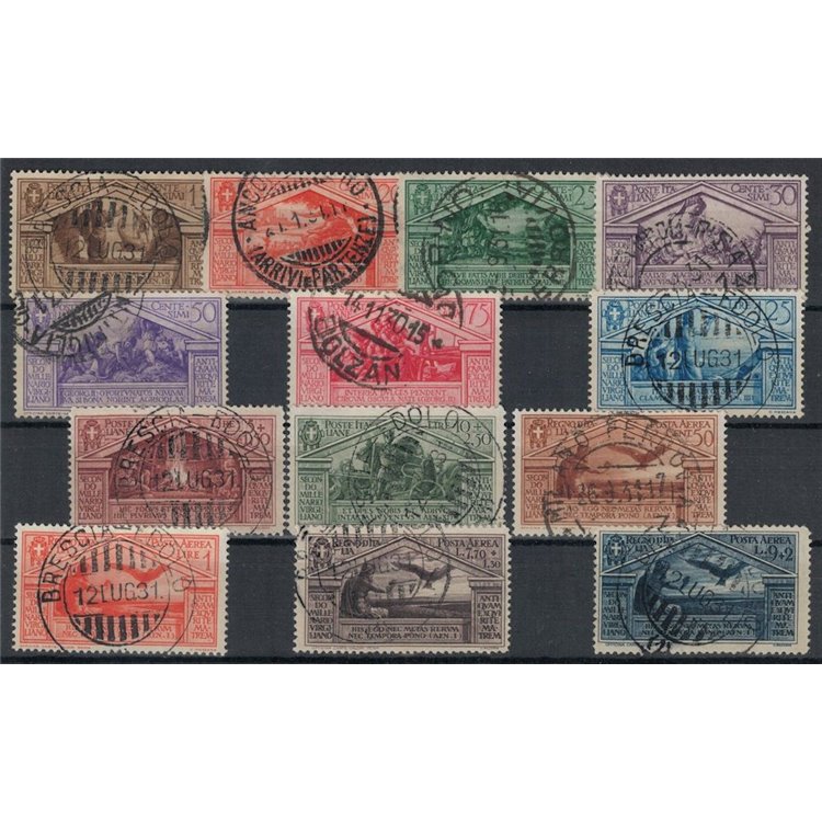 ITALY KINGDOM 1930 Bimillenary Virgil 13v us ©
