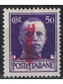 ITALY RSI 1944 Variety 50c Imperial (exchanges over bundle) MNH** ©