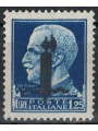 ITALY RSI 1944 Variety 1.25£ Imperial (color error overprint) MNH** ©