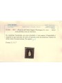 ITALIA REGNO 1862 Saggio Thermignon 5c nero (facsimile) MNG ©
