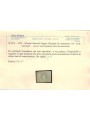 ITALIA REGNO 1864 Saggio Giuseppe Re 10c verde (Segnatasse) MNG ©