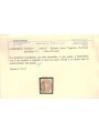 REGNO LOMBARDO VENETO 1863-65 Aquila bicipite 15s bruno dent. 9½ us ©