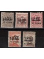 TRENTINO (BZ3) 1918-19 Trento e Trieste soprast. TAXE 5v MNH** ©