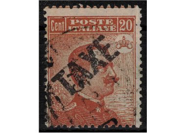 TRENTINO (BZ3) 1918-19 Michetti 20c orange (TAXE oblique) us ©