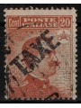 TRENTINO (BZ3) 1918-19 Michetti 20c orange (TAXE oblique) us ©