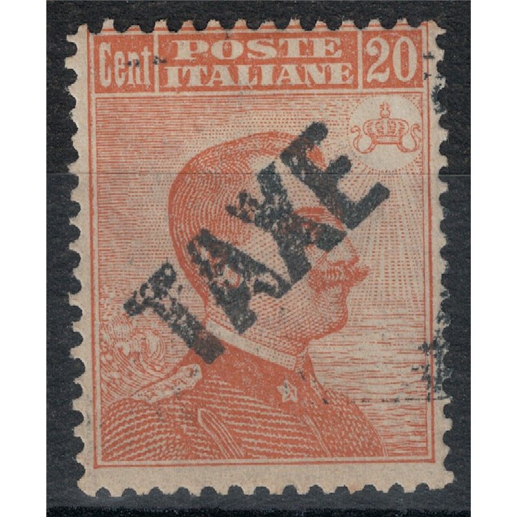 TRENTINO (BZ3) 1918-19 Michetti 20c orange (TAXE oblique) MH* ©