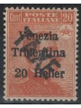 TRENTINO (BZ3) 1918-19 Varietà Venezia Tridentina (TAXE obliqua dall'alto in basso) MH* ©