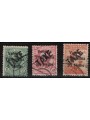 TRENTINO (BZ3) 1918-19 Venezia Tridentina (TAXE oblique) 3v us ©