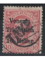 TRENTINO (BZ3) 1918-19 Venezia Tridentina 10h rosa (TAXE obliqua) us ©