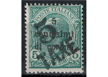TRENTINO (BZ3) 1918-19 Trento e Trieste (TAXE e 5 obliqua) MNH** ©
