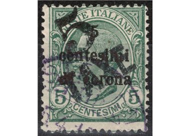 TRENTINO (BZ3) 1918-19 Trento e Trieste (TAXE e 5 obliqua) us ©