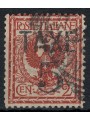 TRENTINO (BZ3) 1918-19 Floreale 2c (TAXE e cifre orizz.) us ©