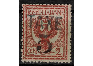 TRENTINO (BZ3) 1918-19 Floral 2c (TAXE and horizontal figures) MH* ©