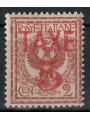 TRENTINO (BZ3) 1918-19 Floreale 2c (TAXE e cifre orizz. in rosso) MNH** ©