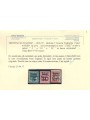 TRENTINO (BZ3) 1918-19 Venezia Tridentina (TAXE e cifre orizz.) 3v MH* ©
