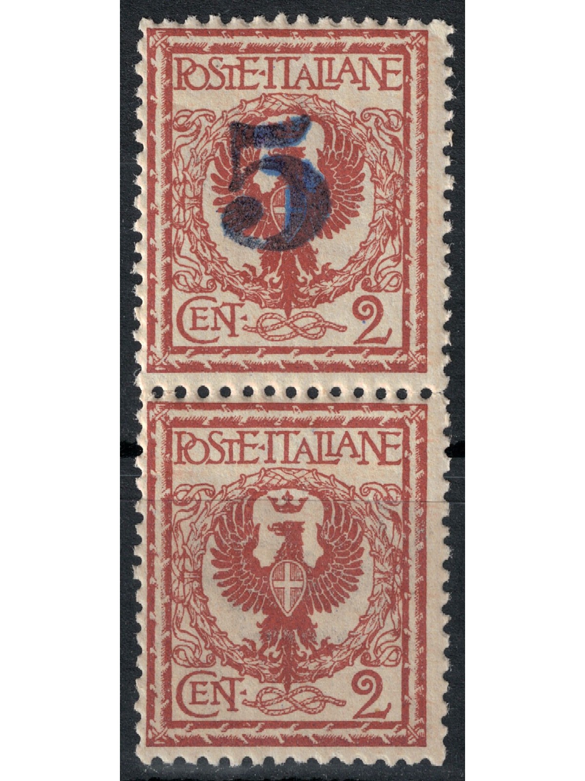 TRENTINO (BZ3) 1918-19 Floral Variety 2c (overprint only 1 value) MNH** ©