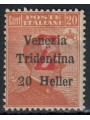TRENTINO (BZ3) 1918-19 Venezia Tridentina (red Z overlay) MH* ©