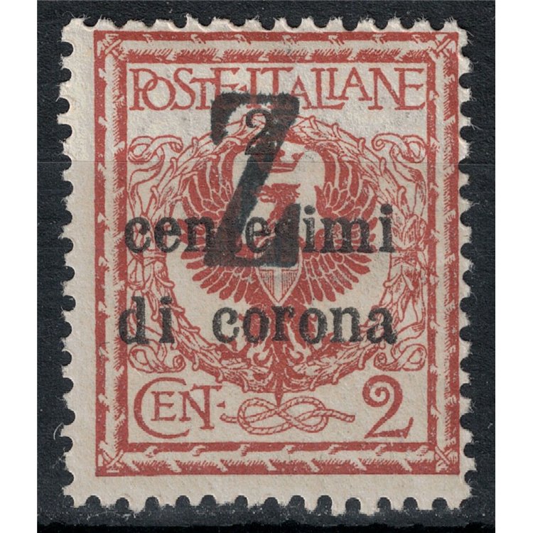 TRENTINO (BZ3) 1918-19 Trento e Trieste (soprast. Z) MH* ©