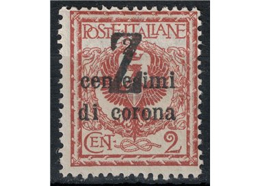TRENTINO (BZ3) 1918-19 Trento and Trieste (overlay Z) MH* ©
