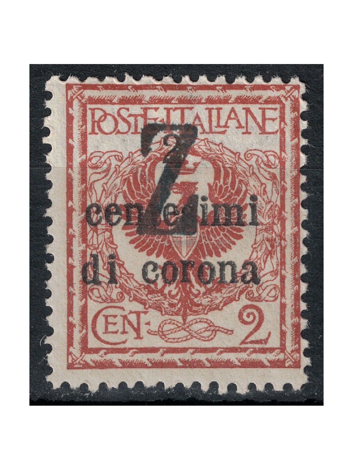 TRENTINO (BZ3) 1918-19 Trento e Trieste (soprast. Z) MH* ©
