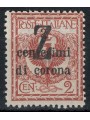 TRENTINO (BZ3) 1918-19 Trento e Trieste (soprast. Z) MH* ©