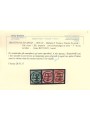 TRENTINO (BZ3) 1918-19 Trento e Trieste (soprast. T) 3v us ©