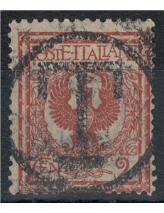 TRENTINO (BZ3) 1918-19 Floral 2c (T overlay) us ©