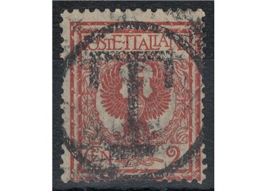 TRENTINO (BZ3) 1918-19 Floral 2c (T overlay) us ©