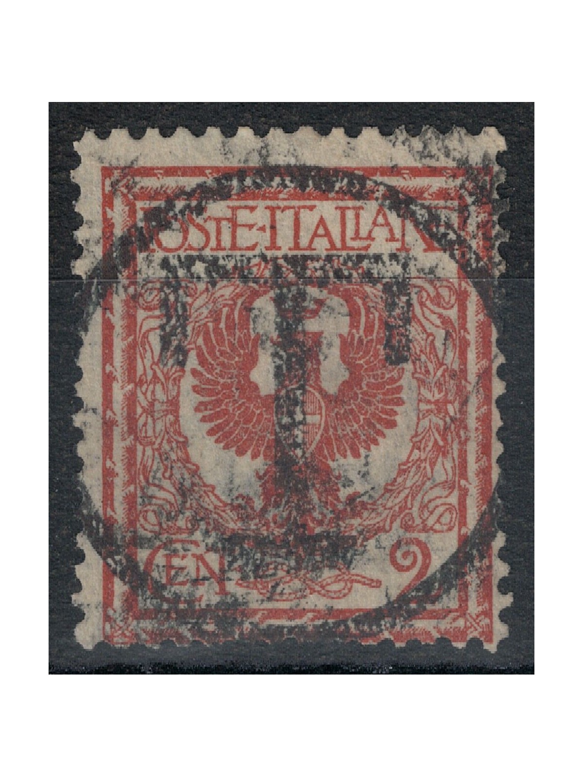 TRENTINO (BZ3) 1918-19 Floral 2c (T overlay) us ©