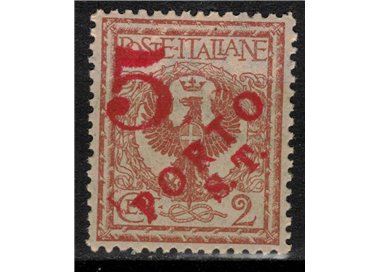 TRENTINO (BZ3) 1918-19 Floral 2c (5 PORTO ST hand) MNH** ©