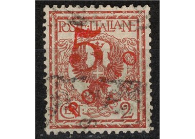TRENTINO (BZ3) 1918-19 Floral 2c (5 PORTO ST hand) us ©