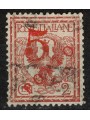 TRENTINO (BZ3) 1918-19 Floreale 2c (5 PORTO S.T. a mano) us ©