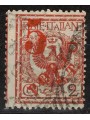 TRENTINO (BZ3) 1918-19 Floreale 2c (5 PORTO S.T. a macchina) us ©