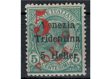 TRENTINO (BZ3) 1918-19 Venezia Tridentina (5 PORTO ST) MNH** ©