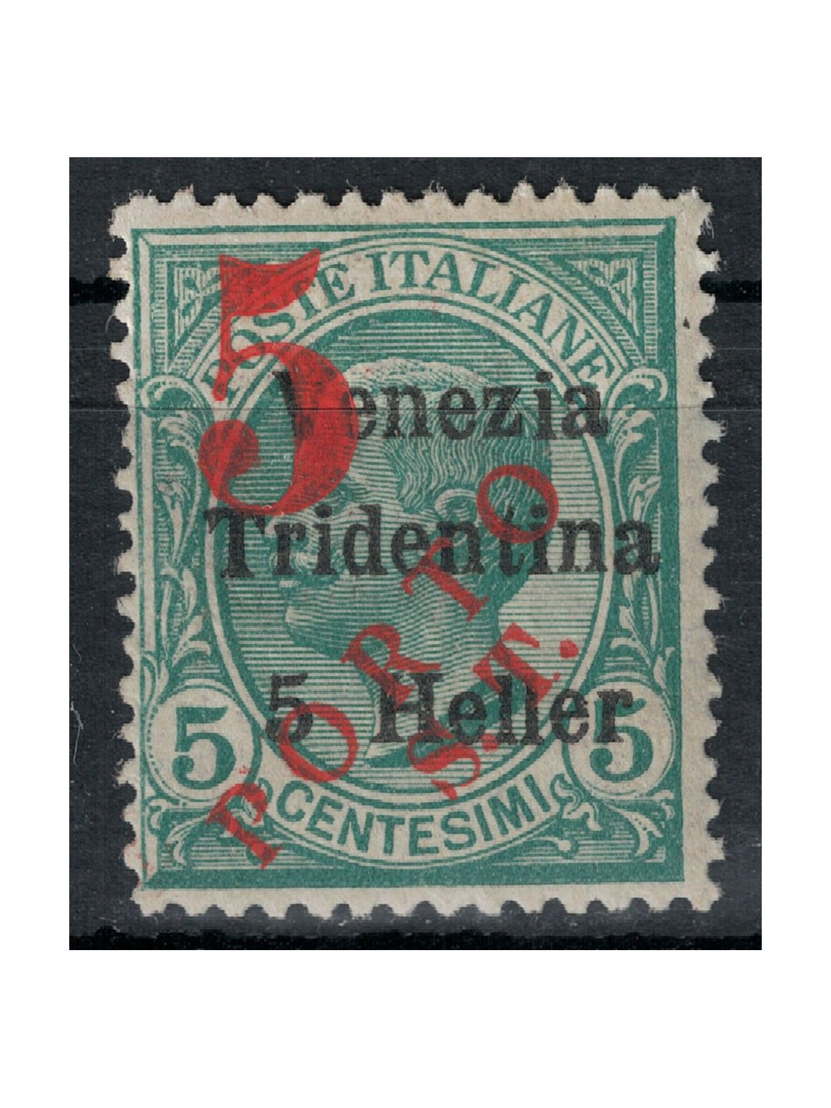 TRENTINO (BZ3) 1918-19 Venezia Tridentina (5 PORTO S.T.) MNH** ©