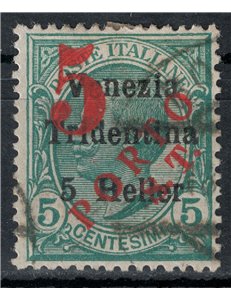 TRENTINO (BZ3) 1918-19 Venezia Tridentina (5 PORTO ST) us ©
