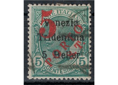 TRENTINO (BZ3) 1918-19 Venezia Tridentina (5 PORTO ST) us ©