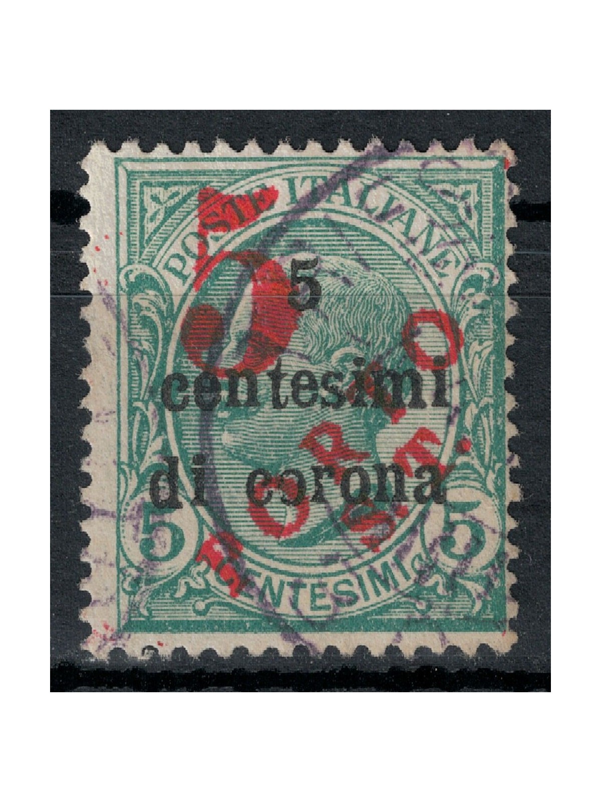 TRENTINO (BZ3) 1918-19 Trento e Trieste (5 PORTO S.T.) us ©