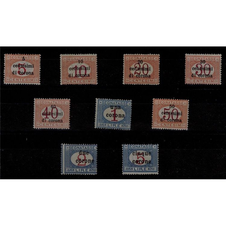 TRENTO AND TRIESTE 1919 Postage due 9v MNH** ©