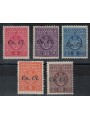 LJUBLJANA 1941 Postage Due (Co.Ci.) 5v MNH**